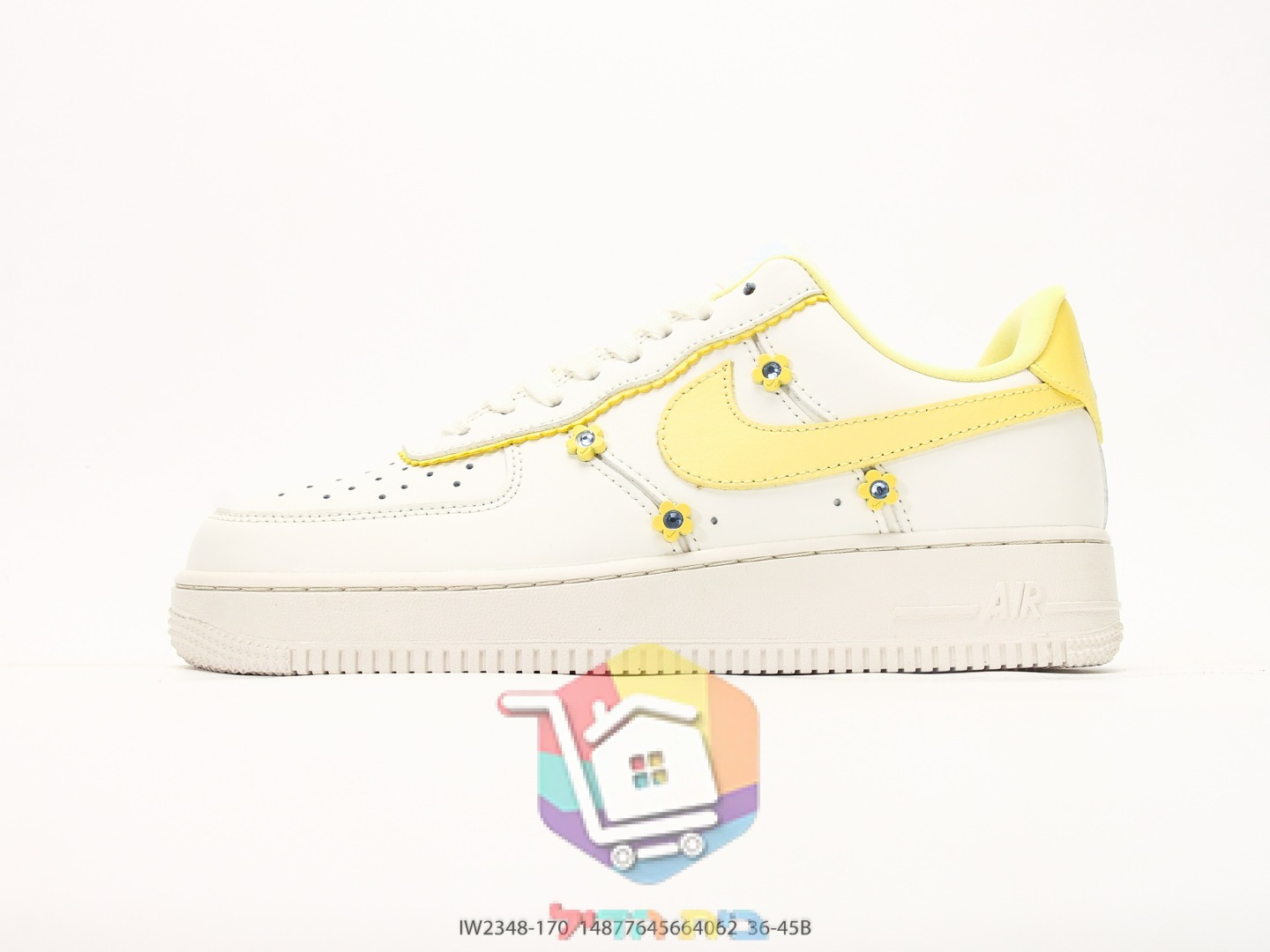 נעלי סניקרס Nike Air Force 1 מעור