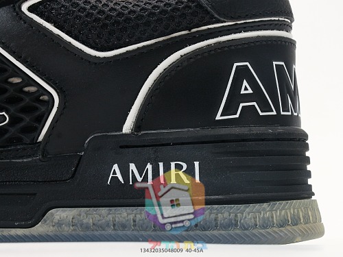 נעלי סניקרס AMIRI עם לוגו MA בצד 3