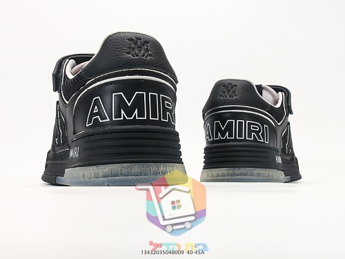 נעלי סניקרס AMIRI עם לוגו MA בצד 4