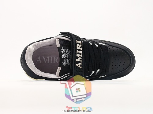 נעלי סניקרס AMIRI עם לוגו MA בצד 7