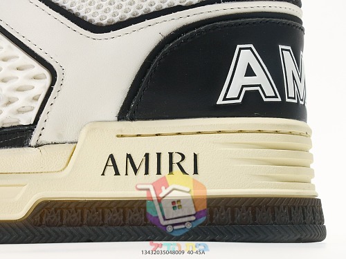 נעלי סניקרס AMIRI עם לוגו MA בצד 12