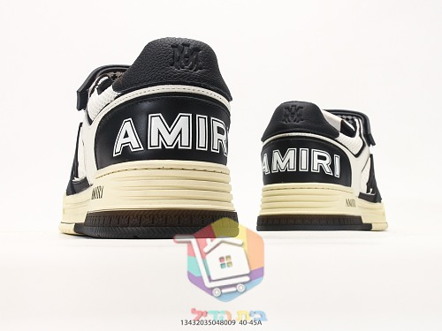 נעלי סניקרס AMIRI עם לוגו MA בצד 13