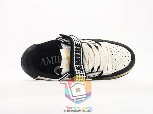 נעלי סניקרס AMIRI עם לוגו MA בצד 16