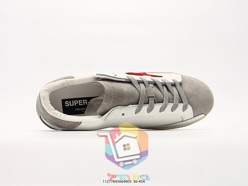 נעלי Golden Goose Super-Star עם כוכב אדום 7