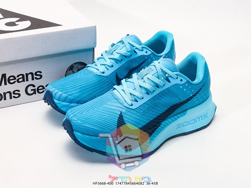 נעלי ריצה Nike ZoomX בגוון תכלת 10