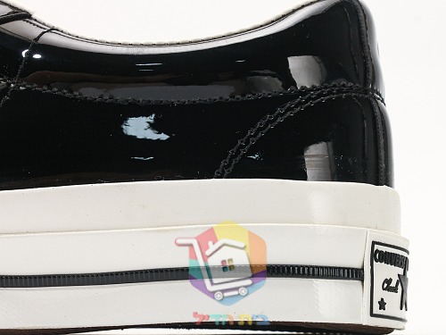 נעלי Converse One Star מעור לכה שחור 3