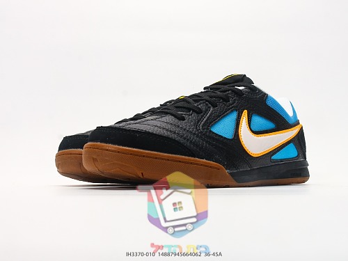 נעלי סניקרס Nike מעור עם רשת כחולה 5