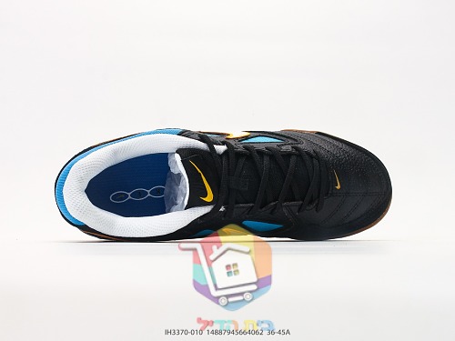 נעלי סניקרס Nike מעור עם רשת כחולה 7
