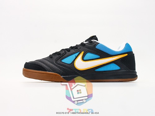 נעלי סניקרס Nike מעור עם רשת כחולה 9