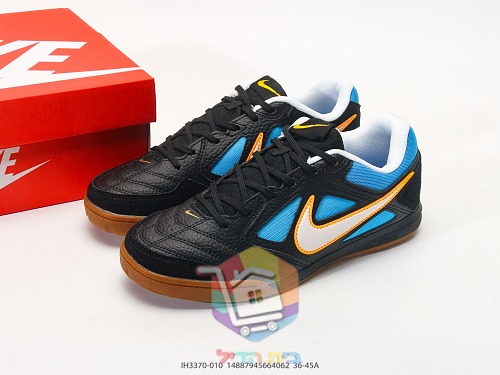 נעלי סניקרס Nike מעור עם רשת כחולה 10