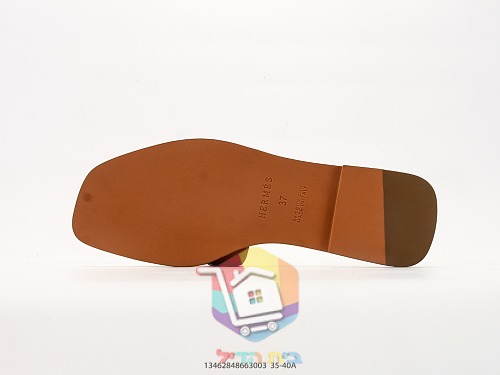 Mules Hermès à découpe H 4