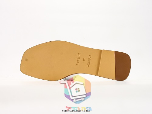 Mules Hermès à découpe H 12