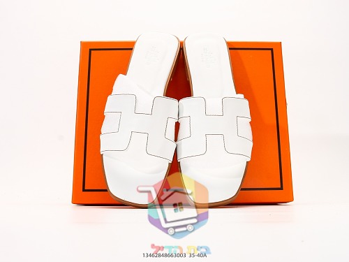 Mules Hermès à découpe H 16