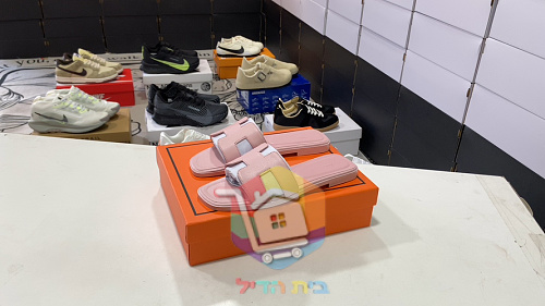 Mules Hermès à découpe H 17