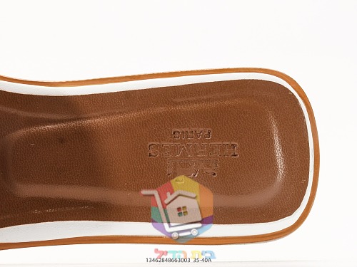 Mules Hermès à découpe H 27