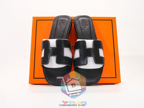 Mules Hermès à découpe H 40