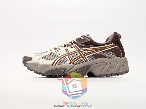 נעלי ASICS GEL-NANDI בגוון שמנת וחום 4