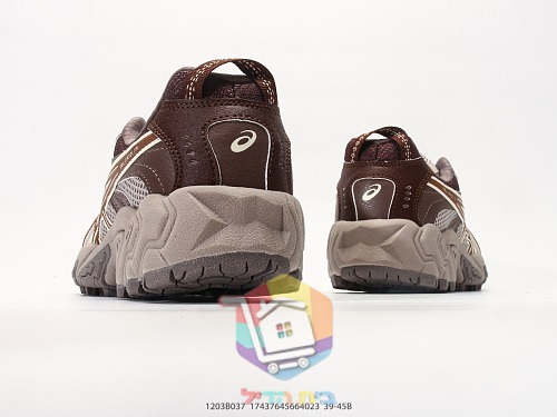 נעלי ASICS GEL-NANDI בגוון שמנת וחום 8