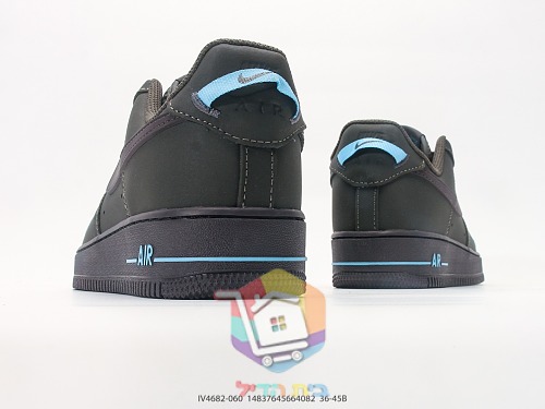 נעלי Nike Air Force 1 07 בגוון אפור כהה 3