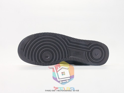 נעלי Nike Air Force 1 07 בגוון אפור כהה 5