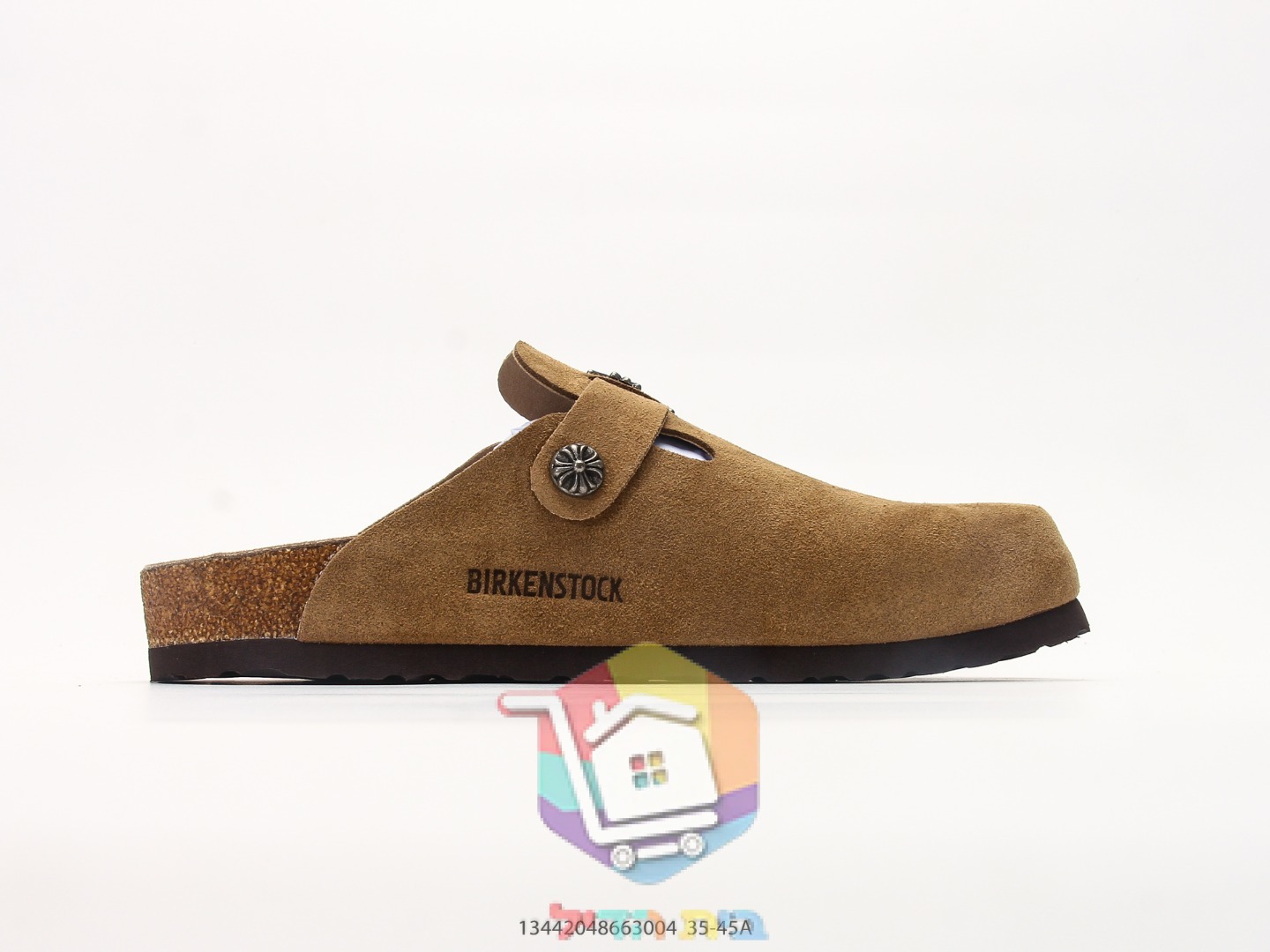 נעלי Birkenstock Boston מזמש עם אבזם