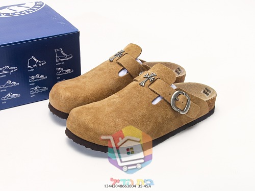 נעלי Birkenstock Boston מזמש עם אבזם 2