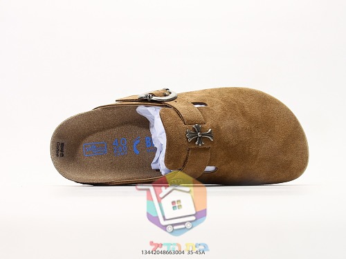 נעלי Birkenstock Boston מזמש עם אבזם 5