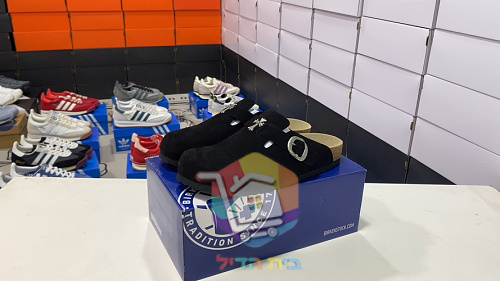 נעלי Birkenstock Boston מזמש עם אבזם 9