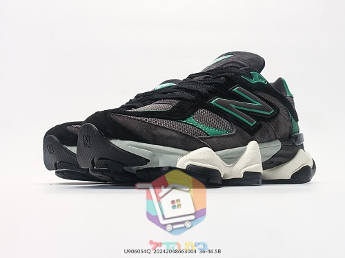נעלי New Balance 9060 בשילוב ירוק ואפור 5