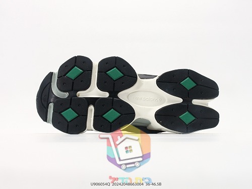 נעלי New Balance 9060 בשילוב ירוק ואפור 6