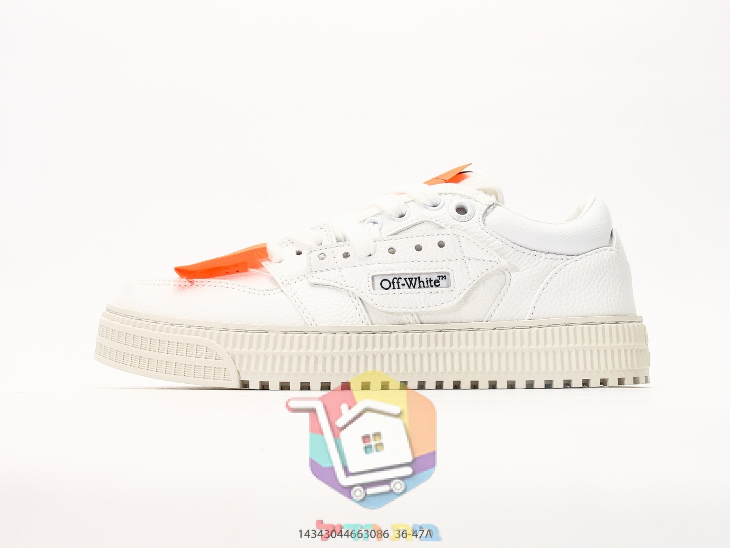 נעלי Off-White Off-Court 3.0 עם תווית כתומה