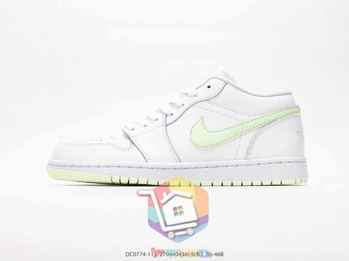 נעלי Air Jordan 1 Low בשני גוונים