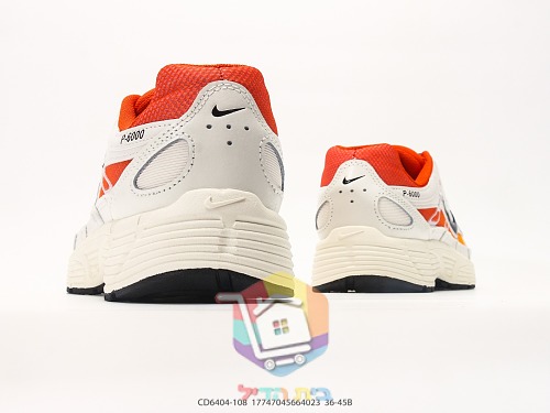 נעלי Nike P-6000 בשילוב כתום וניאון 3