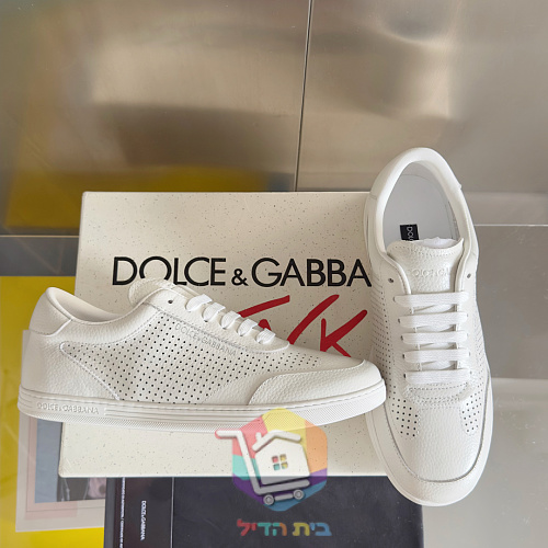 נעלי סניקרס Dolce & Gabbana מעור מחורר בשישה גוונים 51