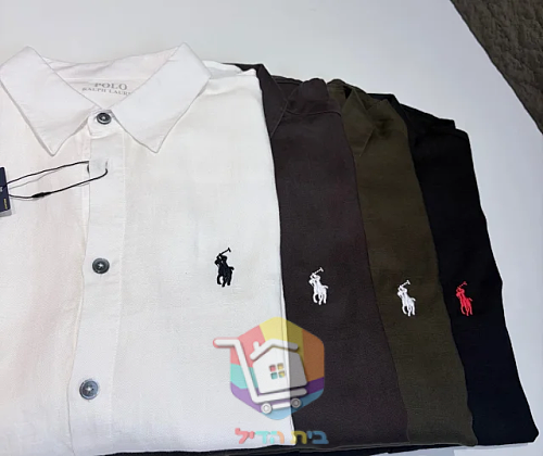 חולצת פשתן Polo Ralph Lauren בארבעה גוונים 7