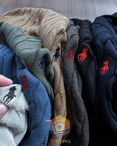 סוודר צמות Polo Ralph Lauren בשבעה גוונים 10