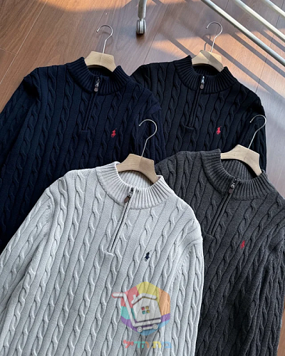 סוודר צמות Polo Ralph Lauren בארבעה גוונים 2
