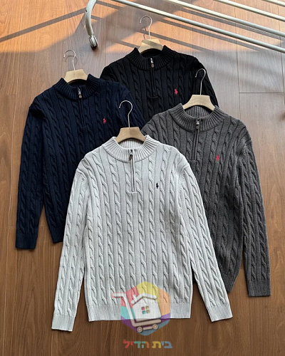 סוודר צמות Polo Ralph Lauren בארבעה גוונים 10