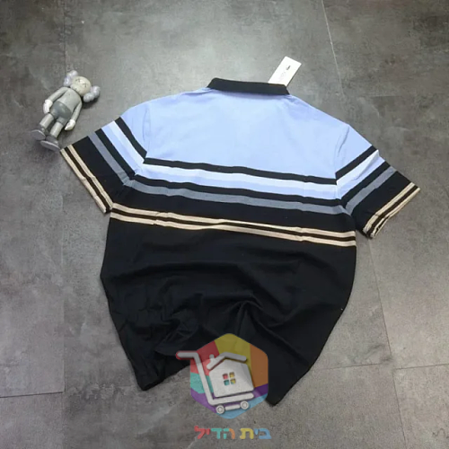 חולצת פולו Lacoste עם פסים סרוגים 3