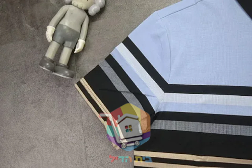 חולצת פולו Lacoste עם פסים סרוגים 6