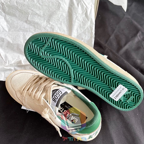 נעלי Golden Goose Ball Star עם כוכב ירוק 1
