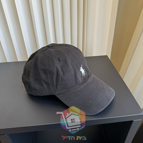 כובע מצחייה Polo Ralph Lauren עם פוני רקום 4
