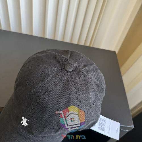 כובע מצחייה Polo Ralph Lauren עם פוני רקום 6