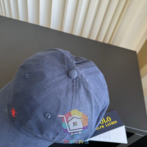 כובע מצחייה Polo Ralph Lauren עם פוני רקום 14