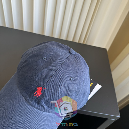 כובע מצחייה Polo Ralph Lauren עם פוני רקום 15