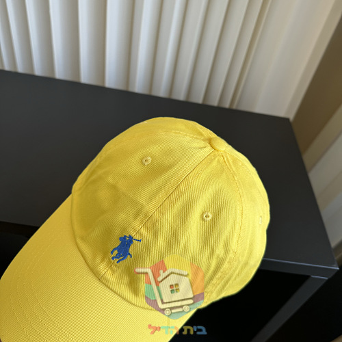 כובע מצחייה Polo Ralph Lauren עם פוני רקום 24