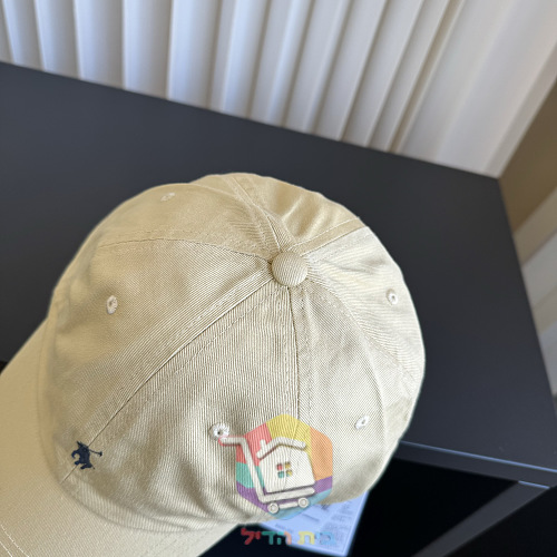 כובע מצחייה Polo Ralph Lauren עם פוני רקום 29