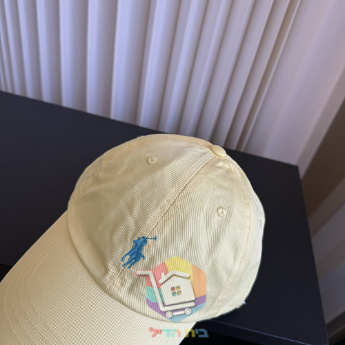 כובע מצחייה Polo Ralph Lauren עם פוני רקום 37