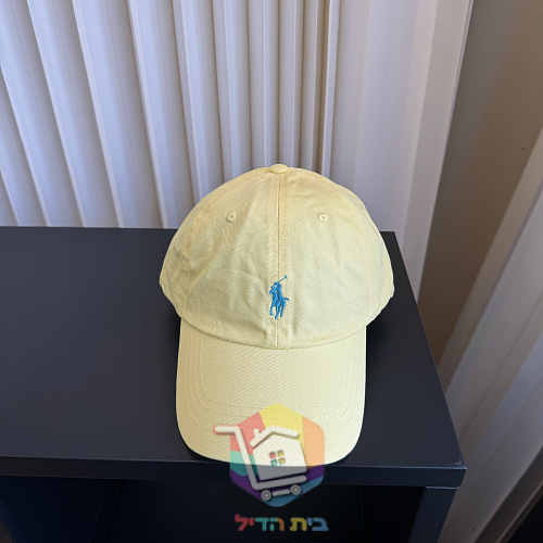 כובע מצחייה Polo Ralph Lauren עם פוני רקום 40
