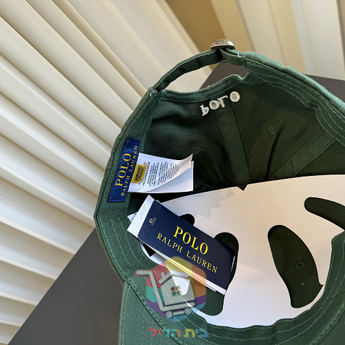 כובע מצחייה Polo Ralph Lauren עם פוני רקום 41